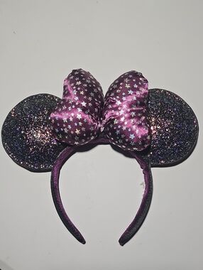 Disney Parks 2020 Minnie Ears Headband Midnight Magic Sparkle Celestial New